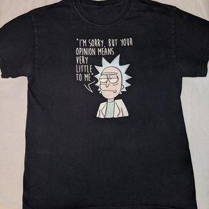 Rick and Morty tee shirt